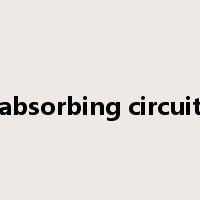 absorbing circuit是什么意思