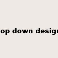top down design是什么意思