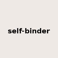 self-binder是什么意思