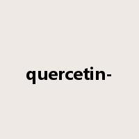 quercetin-是什么意思