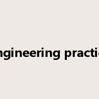 engineering practice是什么意思