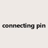 connecting pin是什么意思