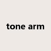 tone arm是什么意思