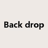 Back drop是什么意思