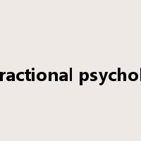 interactional psychology是什么意思