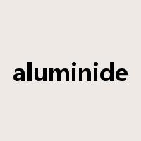 aluminide是什么意思