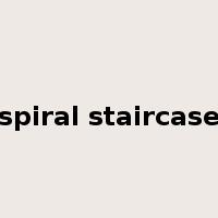 spiral staircase是什么意思