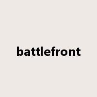 battlefront是什么意思