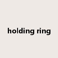 holding ring是什么意思