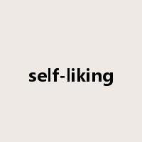self-liking是什么意思