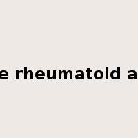 juvenile rheumatoid arthritis是什么意思