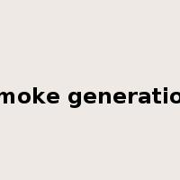 smoke generation是什么意思