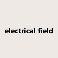 electrical field是什么意思