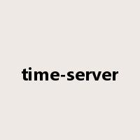 time-server是什么意思