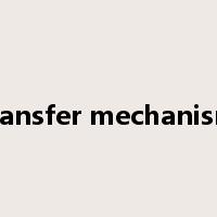 transfer mechanism是什么意思