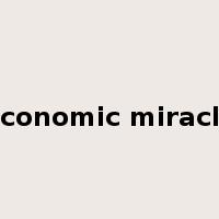 economic miracle是什么意思