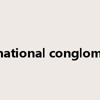 International conglomerate是什么意思