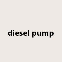 diesel pump是什么意思