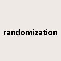 randomization是什么意思