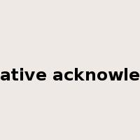 negative acknowledge是什么意思