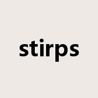 stirps是什么意思