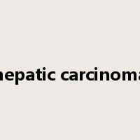 hepatic carcinoma是什么意思