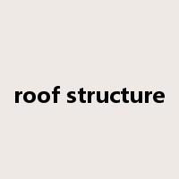 roof structure是什么意思