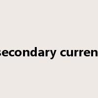 secondary current是什么意思