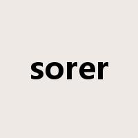 sorer是什么意思
