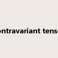 contravariant tensor是什么意思