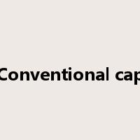 Conventional cap是什么意思
