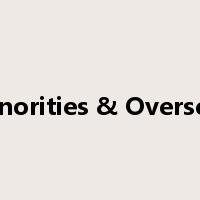 Minorities & Overseas是什么意思