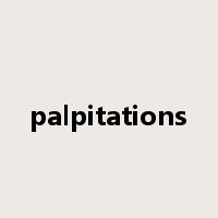 palpitations是什么意思