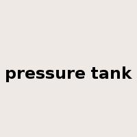 pressure tank是什么意思