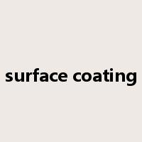 surface coating是什么意思