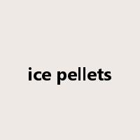 ice pellets是什么意思