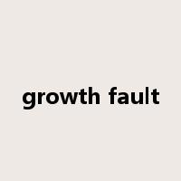 growth fault是什么意思