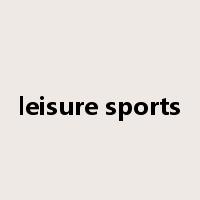 leisure sports是什么意思