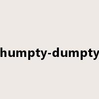 humpty-dumpty是什么意思