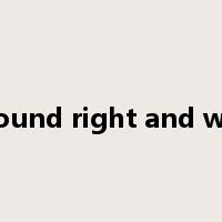 confound right and wrong是什么意思