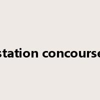 station concourse是什么意思
