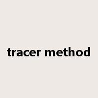tracer method是什么意思