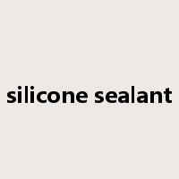 silicone sealant是什么意思