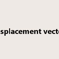displacement vector是什么意思