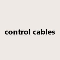control cables是什么意思