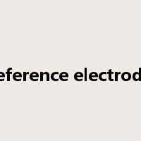 reference electrode是什么意思
