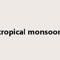 tropical monsoon是什么意思