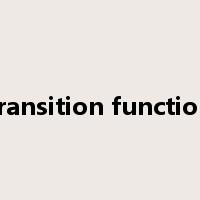 transition function是什么意思