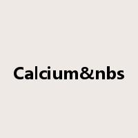 Calcium&nbs是什么意思