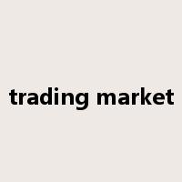 trading market是什么意思